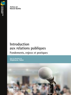 cover image of Introduction aux relations publiques
